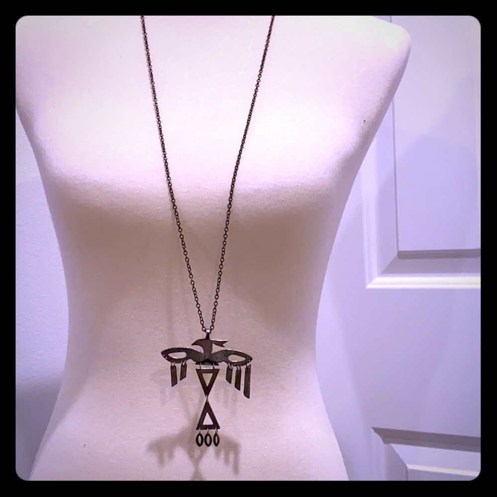 Low Luv thunderbird necklace